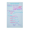Picture of EXACOMPTA AQUAREL REVISION CARD SET 12.5CMX20CM